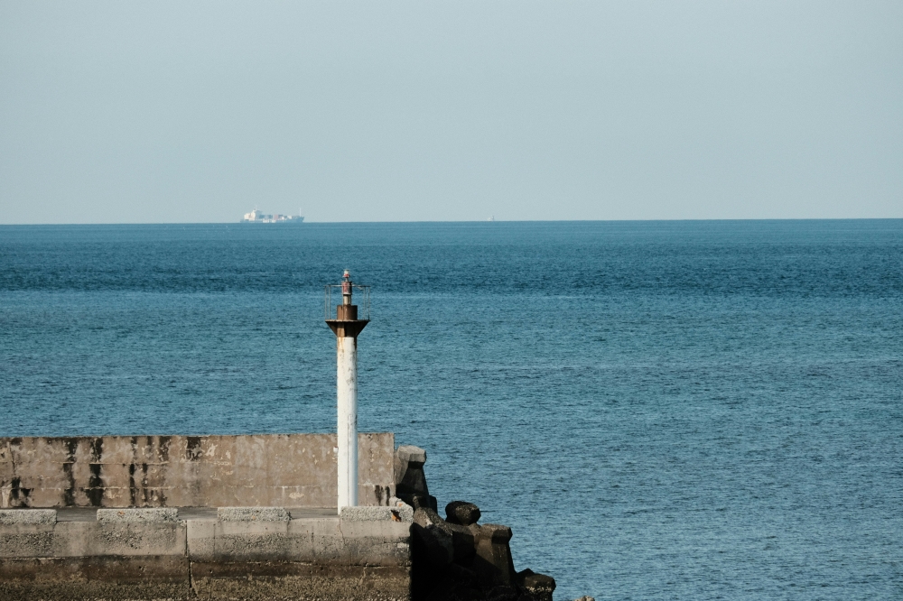 台灣海峽示意圖（來源：Photo by Jessica Chen on Unsplash）