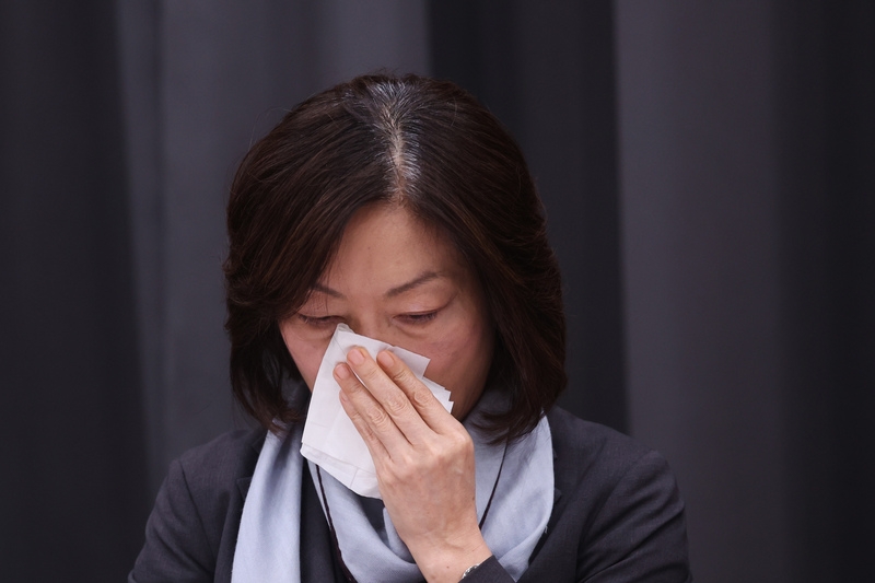 勞動部長何佩珊。圖／中央社