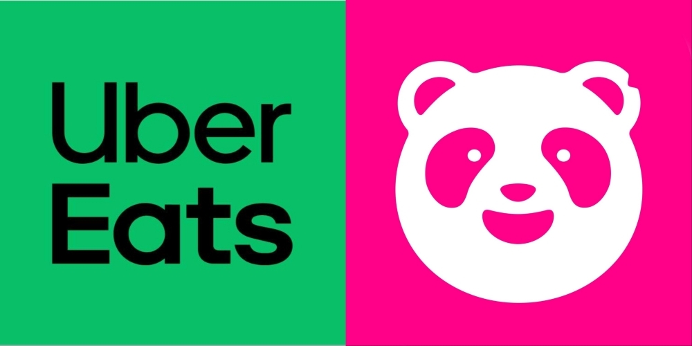 UberEats併foodpanda卡關（圖：Uber Eats、foodpanda／Facebook）