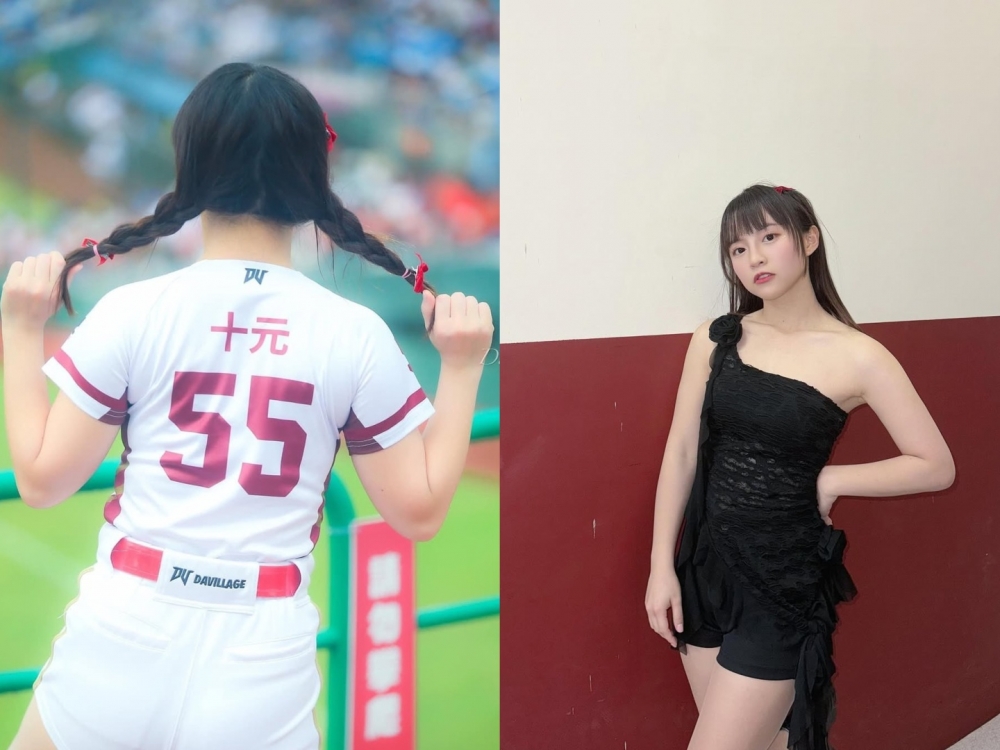 中華職棒樂天桃猿旗下啦啦隊「樂天女孩Rakuten Girls」近日宣布有8人離隊，其中日前才宣布與羽球好手王齊麟結婚的啦啦隊十元（陳詩媛），被傳出因此觸犯隊規所以離隊。（圖源：10yuan.0424）