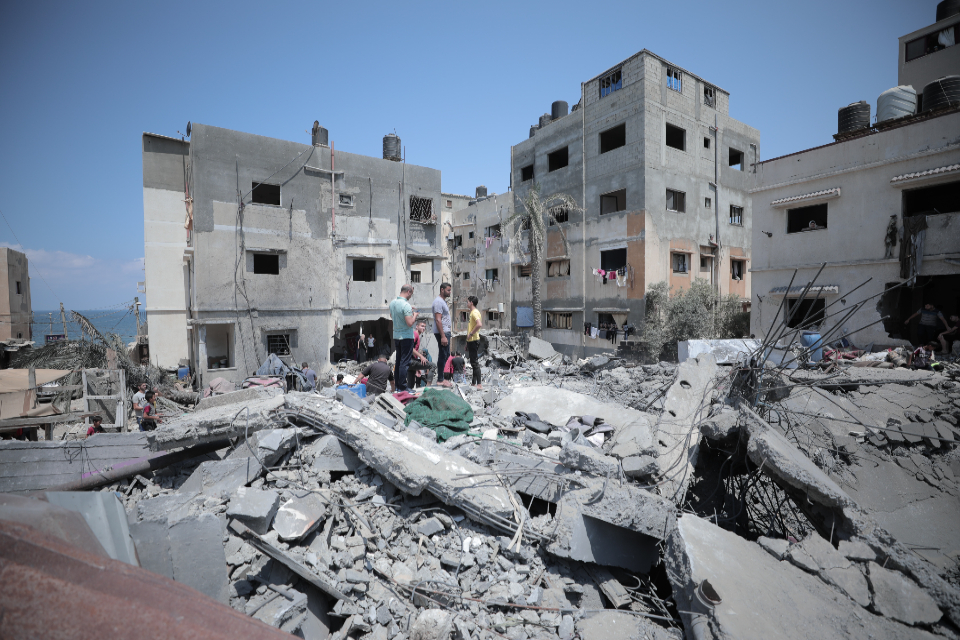 加薩醫院遭空襲釀500死 以色列哈瑪斯互指控！美拒絕評論爆炸責任所在