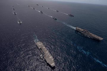環太平洋演習27日登場！29國海上聯合演習「40艘艦艇、超過150架飛機」