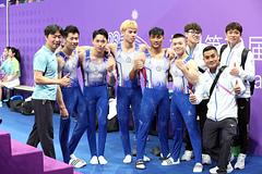 打破「中日韓壟斷」傳統 中華體操男團亞運贏南韓首度摘銅